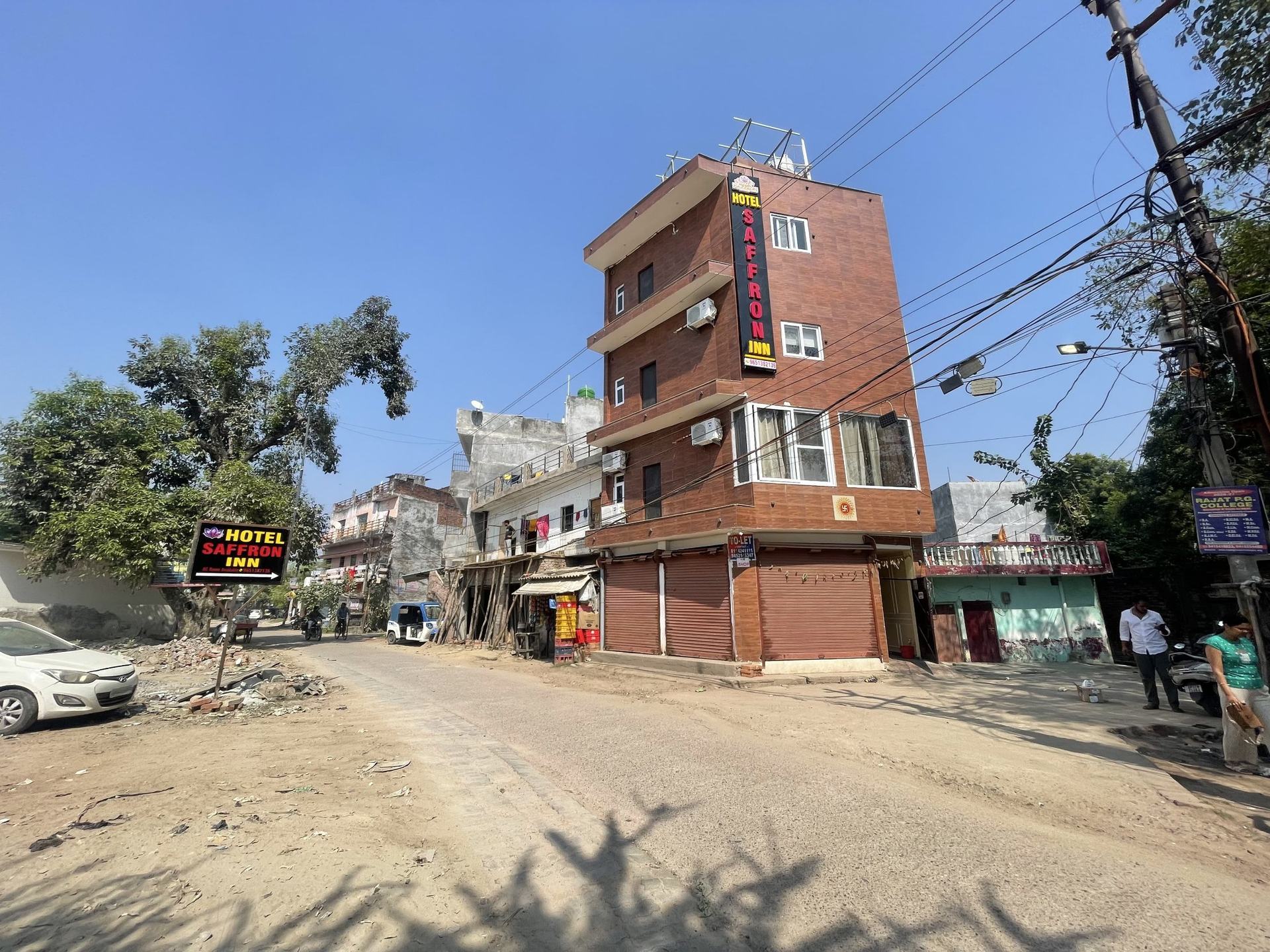 Hotel Saffron Inn building